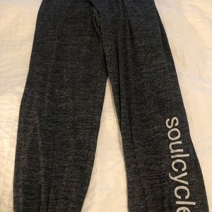 Soul Cycle Gray Sweats